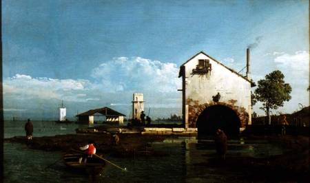 Capriccio, The Lagoon à Bernardo Bellotto