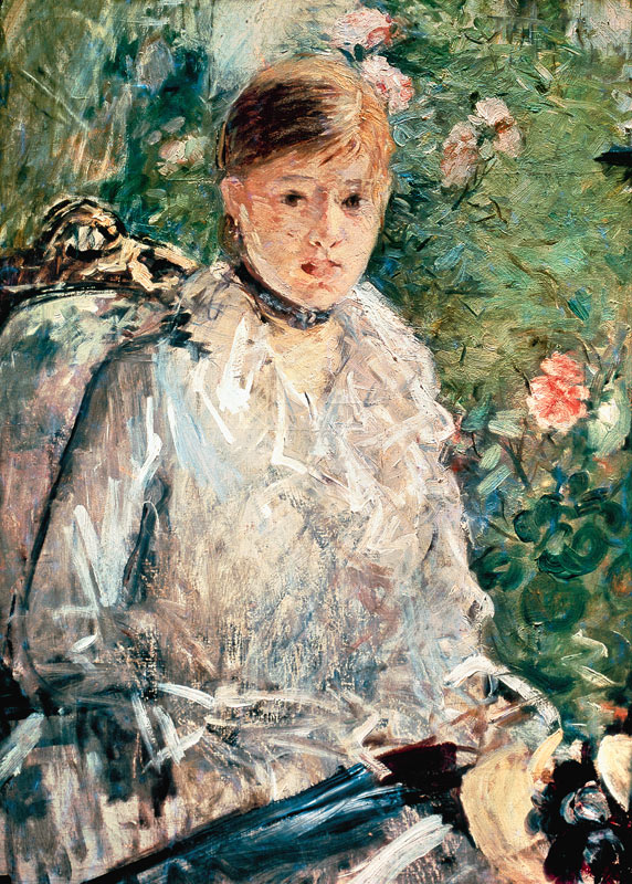 Portrait d'une jeune femme à Berthe Morisot