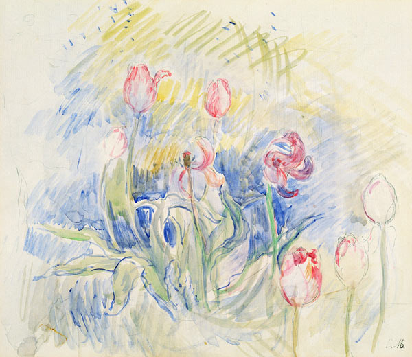 Tulips à Berthe Morisot