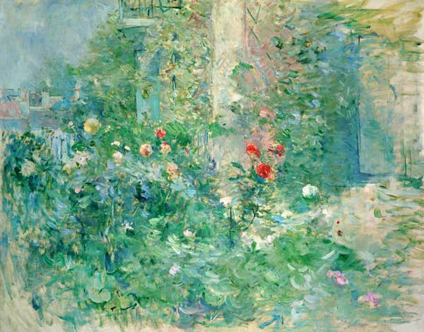 Jardin à Bougival à Berthe Morisot