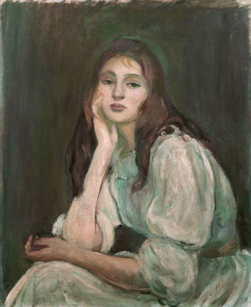 Julie Daydreaming (Julie rêveuse) à Berthe Morisot