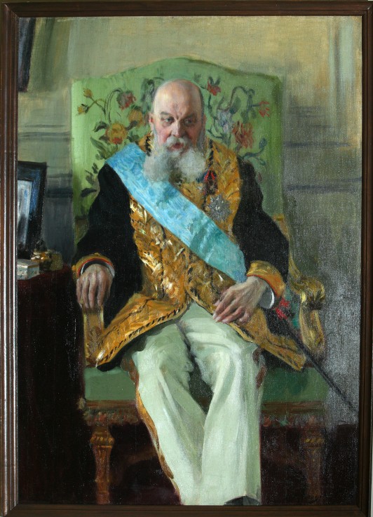Portrait of Count Dmitri Martynovich Solski (1833-1910) à Boris Michailowitsch Kustodiew