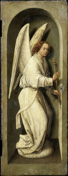 Angel of the Annunciation à Bruges (?) Maître vers 1485/90