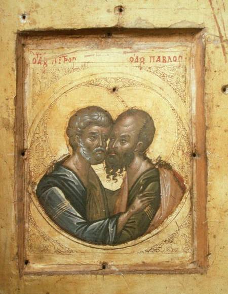 Icon of SS. Peter and Paul à Byzantine