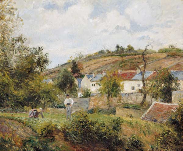 l' Hermitage, Pontoise à Camille Pissarro