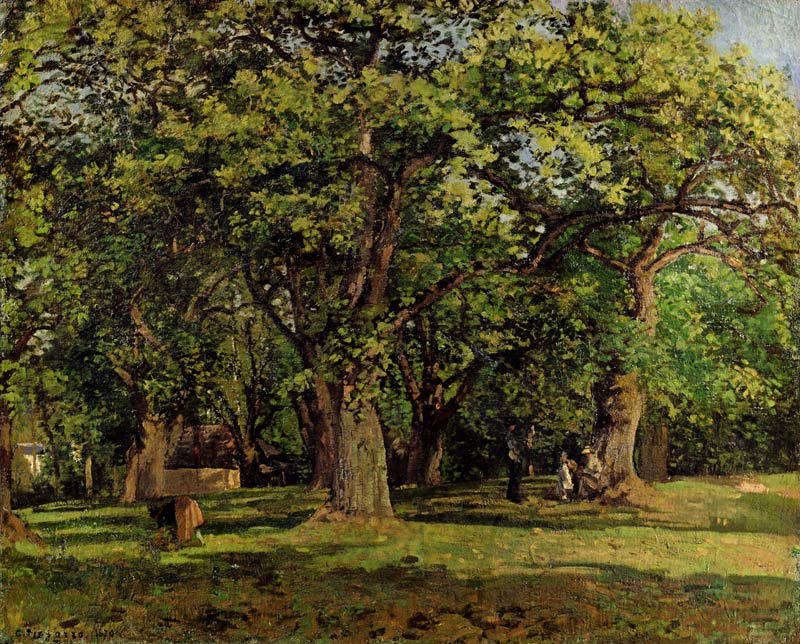 The Forest à Camille Pissarro