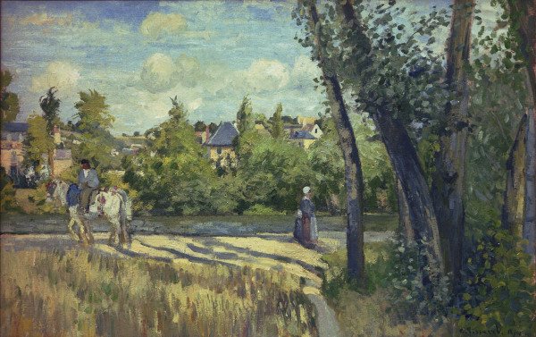 Pissarro / Landscape... / 1874 à Camille Pissarro