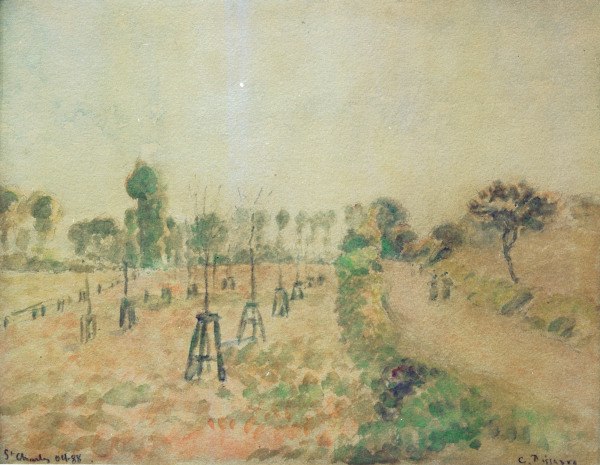 Pissarro / The Field Path / 1888 à Camille Pissarro