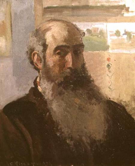 Self Portrait à Camille Pissarro