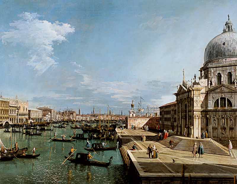 Venise, Santa Maria della Salute à Giovanni Antonio Canal