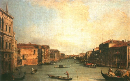 Le Canal Grande du Palazzo Balbi à Giovanni Antonio Canal