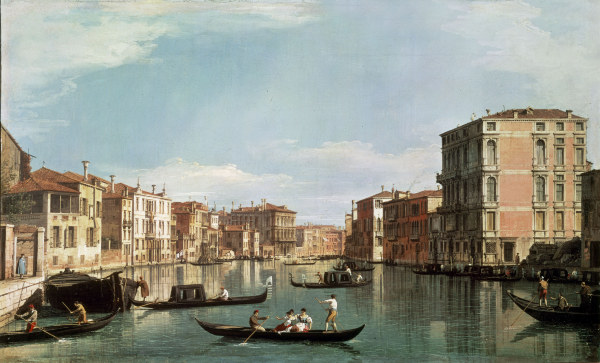Canaletto / Canale Grande, Venice à Giovanni Antonio Canal