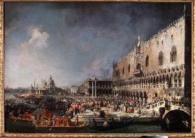 Arrival of the French Ambassador in Venice