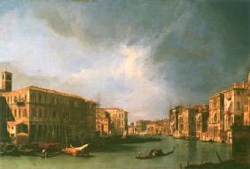 grand Canal : looking North from near Rialto Bridge the