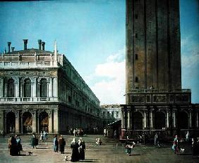 Piazza San Marco: Looking West from the North End of the Piazzetta