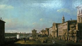 Rome, Via di Ripetta / Canaletto