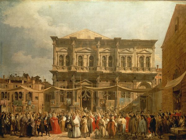 Venice / Scuola di S. Rocco / Canaletto à Giovanni Antonio Canal