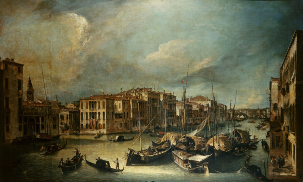 Venice, Canale Grande / Canaletto à Giovanni Antonio Canal