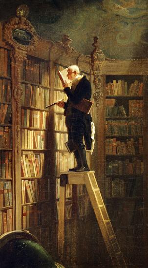 Le rat de bibliothèque 1850