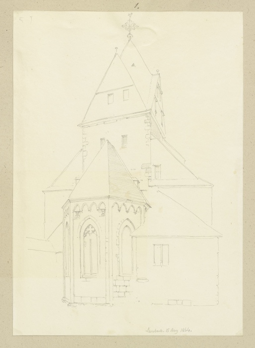 Evangelische Stadtkirche Laubach à Carl Theodor Reiffenstein