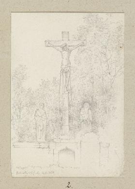 Monuments with crucifix