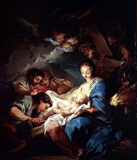 The Adoration of the Shepherds à Carle van Loo