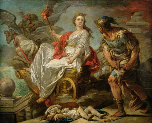 Jason and Medea, 1759 (oil on canvas) à Carle van Loo
