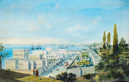 The Ciragan Palace in Constantinople