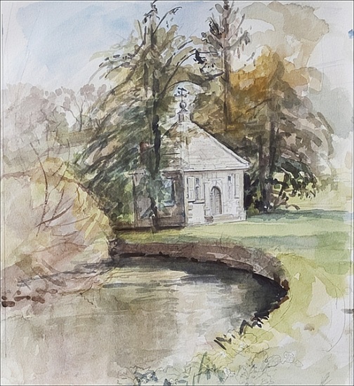 Izaak Waltons Fishing Temple, Dovedale à Caroline  Hervey-Bathurst
