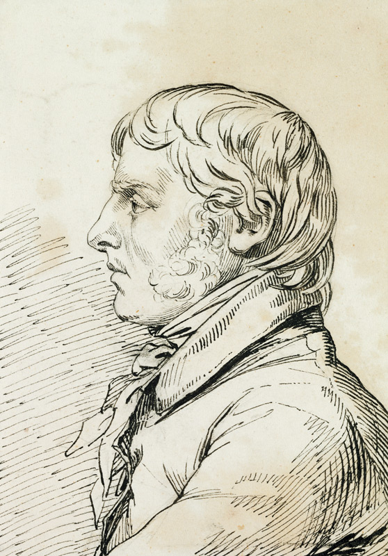 Self Portrait à Caspar David Friedrich