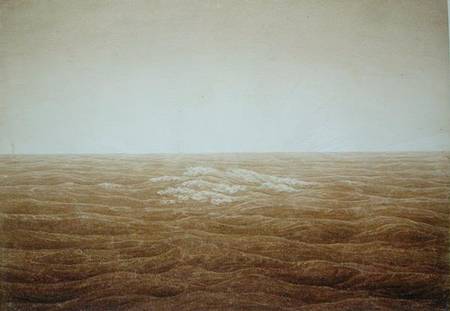 Sea at Sunrise à Caspar David Friedrich