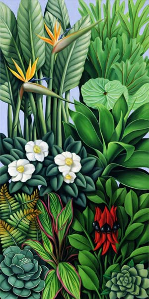 Foliage II, 2005 (oil on canvas)  à Catherine  Abel