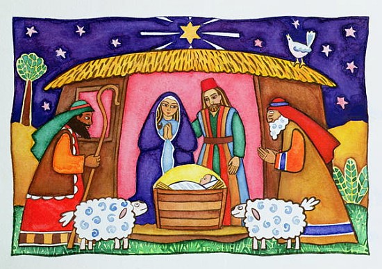 Nativity Scene  à Cathy  Baxter