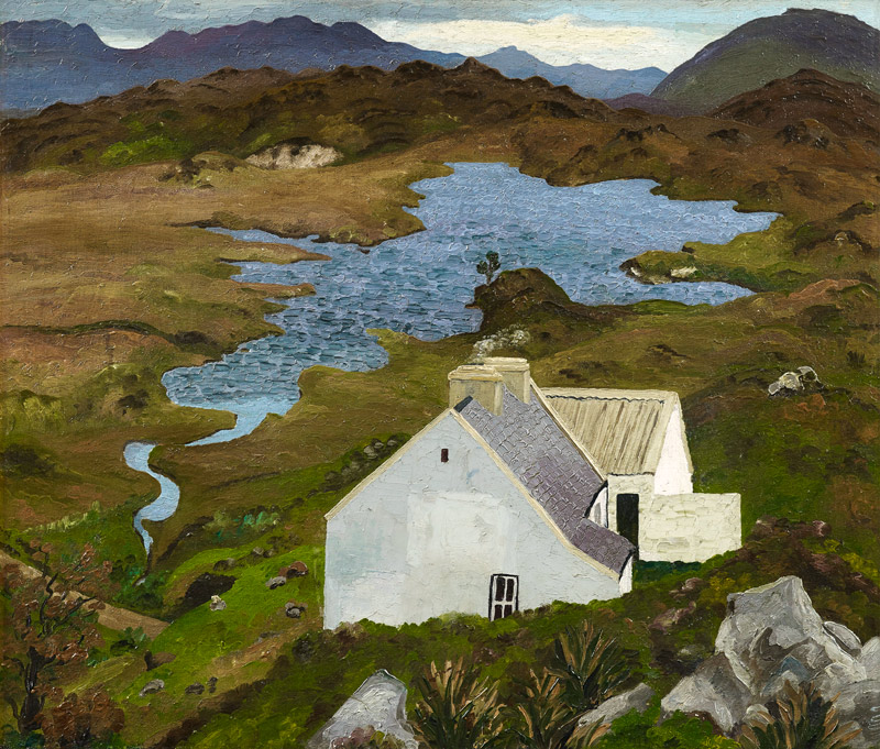 Connemara Landscape à Cedric Morris