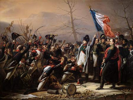 Le retour de Napoléon de l'île d'Elbe en février 1815.