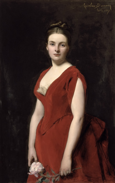 Portrait of Countess Anna Alexandrovna Obolenskaya (1861-1917) à Charles Durant