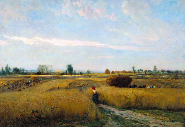The Harvest à Charles-François Daubigny