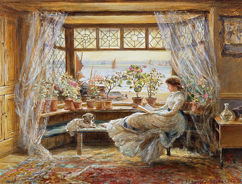 Reading by the Window, Hastings à Charles James Lewis