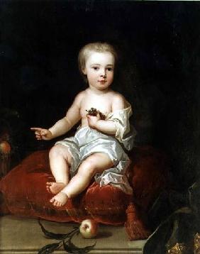 Portrait of Holles St. John (1710-38), youngest son of Henry, 1st Viscount St. John, as a child