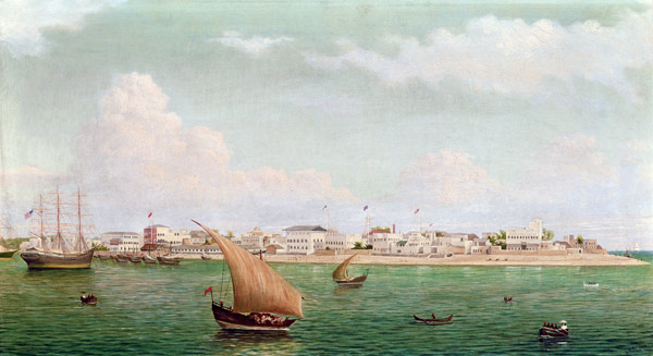 Zanzibar Harbour à Charles Porter Brown