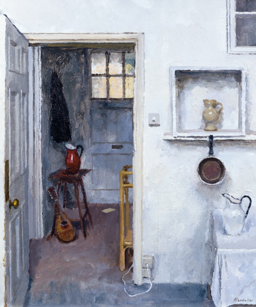Interior with Red Jug, 2005 (oil on canvas)  à Charles E.  Hardaker