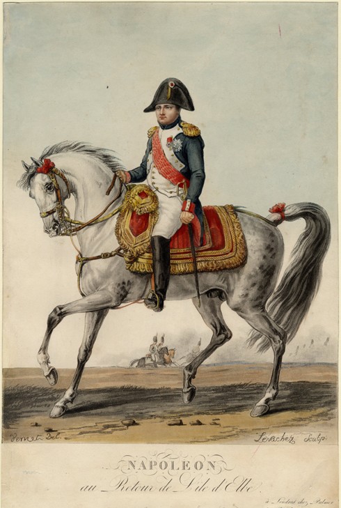 Napoleon Returning from the Island of Elba à Charles Francois Gabriel Levachez