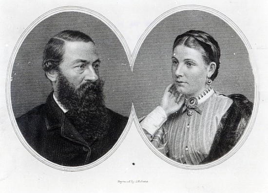 Sir Samuel and Lady Florence Baker à Charles Henry Jeens