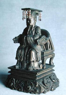 Statuette of Confucius (551-479 BC) as a Mandarin, Qing Dynasty