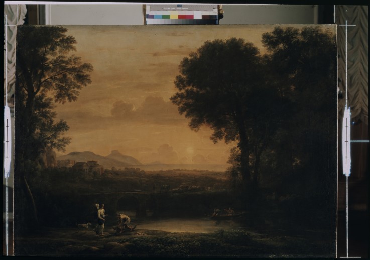 Landscape with Tobias and the Angel à Claude Lorrain