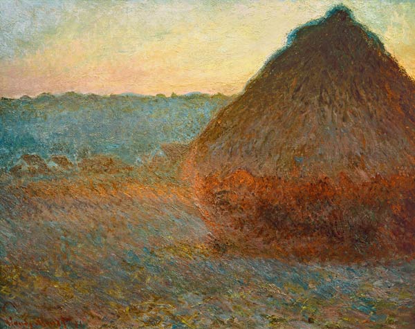 Meule de foin à Claude Monet