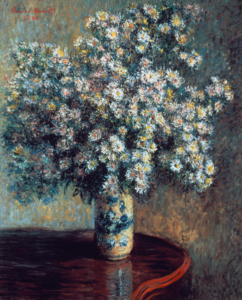 Le Asternstrauss. à Claude Monet