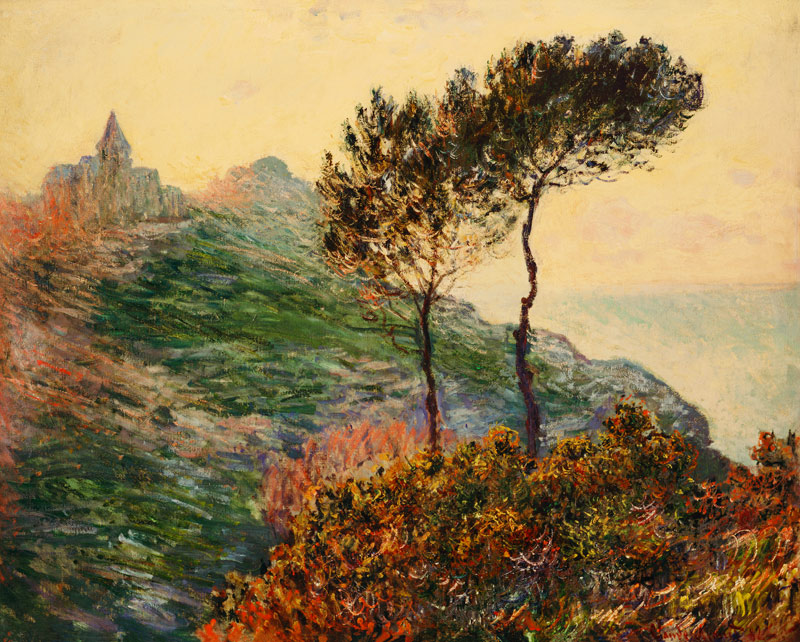 L'église de Varengeville à Claude Monet