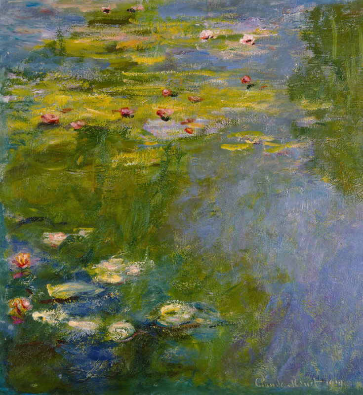 Le pool aux Nymphéas. - Claude Monet