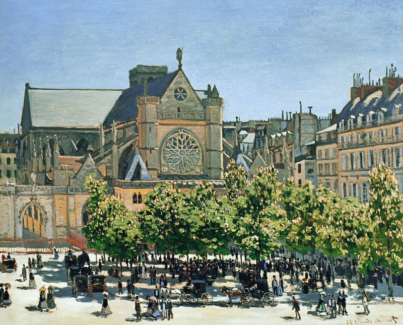 Saint-Germain l'Auxerrois à Claude Monet